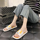 Couple Slippers Female Summer Home Indoor One-outer Home Non-slip Summer Cute Bath Sandals and Slippers Men
