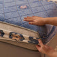 3pcs/set Thick Coral Velvet Bed Cover Winter Warm Bedspread Plus Velvet Mattress Cover Twin Queen King Size