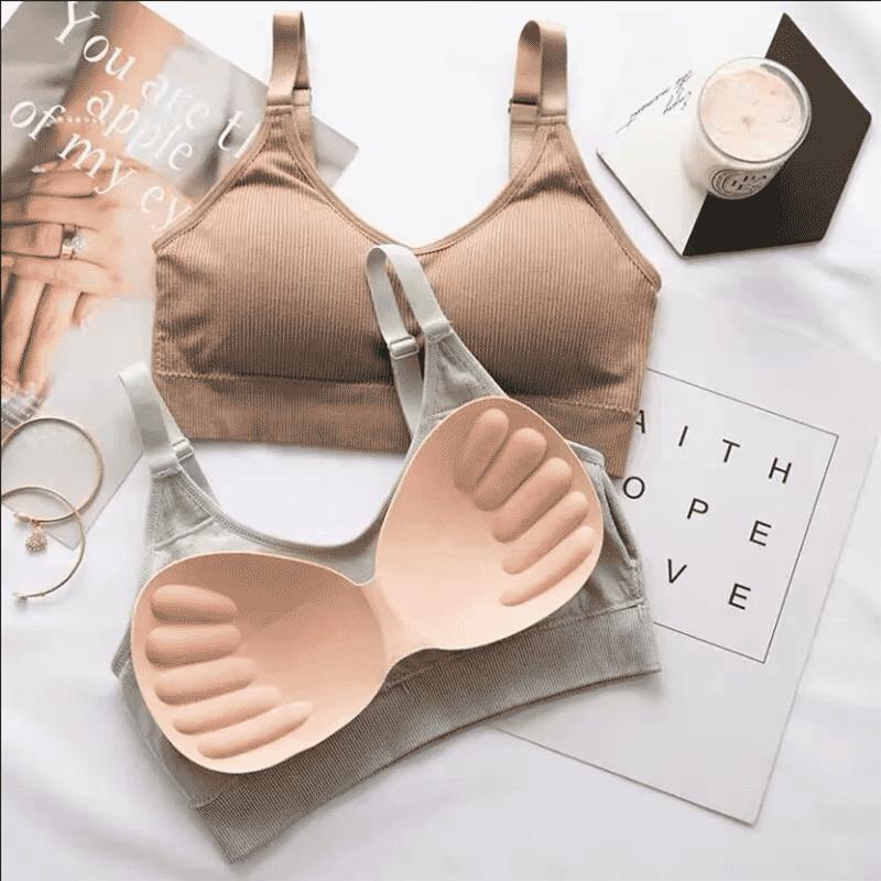 Thin Summer Beautiful Back Wrapped Bra Suspender Underwear Women's Vest Anti Tarnish Bra Girl Student Bra