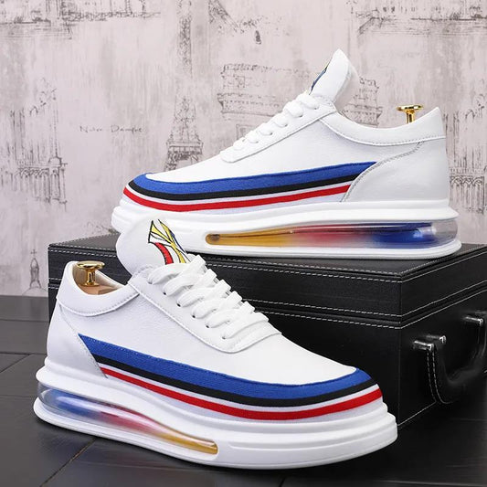 Air Cushion Increased Thick Sole Shoes Korean Style Trendy Brand All-match Fashion Casual Shoes Men's Running Sneakers