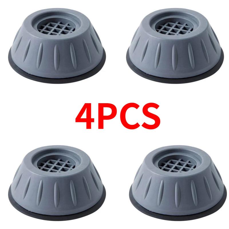 4PCS Washing Machine Pads Fixed Non-Slip Pad Anti Vibration Feet Pads Support Dampers Stand Accessories