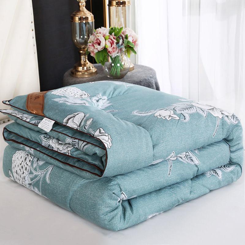 Skin-friendly Mulberry Silk Quilt Single and Double Summer Air-conditioning Quilt Spring and Autumn Quilt Warm Winter Quilt