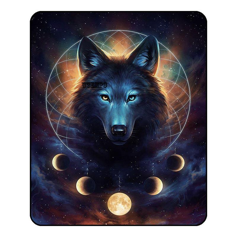 Wolf god Thin Quilt Lightweight Comforter Blanket Machine Washable Summer blanket