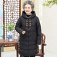 Mother's Winter Coat Thick Padded Jacket Mid-length Middle-aged and Elderly Large Size Cotton-padded Jacket Women's Down Padded Jacket