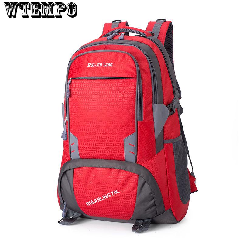 70 Liter Waterproof Large Capacity Backpack Outdoor Travel Backpack Mountaineering Bag
