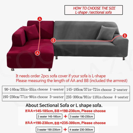 Anti-dirty Non-slip Sofa Cover Mat Cushion All-inclusive Multi-size Sofa Towel for Sectional Sofa