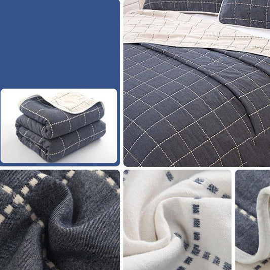 Summer Skin-friendly Thin Air-conditioning Quilt Single Double Summer Cool Quilt Core Quilt Blanket