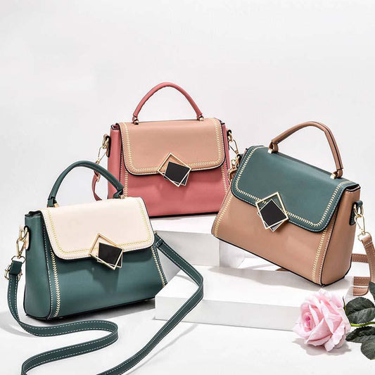 Fashion Women Handbag PU Leather Messenger Bag Crossbody Shoulder Bags