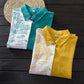 Ladies Cardigan Shirt Top Long-sleeved Loose-embroidered Cotton and Linen Literary Mid-length Shirt
