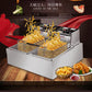 Commercial Large-capacity Stainless Steel Fryer You Tiao French Fries Household Electric Fryer Fried Chicken Skewers Machine