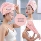 1pcs Women's Winter Dry Hair Cap Super Absorbent Shower Cap Hair Washing Quick Drying Embroidered Towel Female Thickened Hair Towel