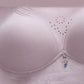 Underwear Women's Thin Leopard Print Anti-sagging Side Close-up and Anti-glare Beautiful Back Bra Without Steel Ring Gathering