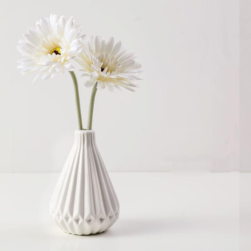 Include Vase Fake Flower Decoration Living Room Simulation Flower Furnishing Room Bouquet Flower Arrangement Vase Bedroom Room Flower Nordic