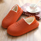 Women's Warm and Comfortable Flat Cotton Shoes In Winter Waterproof and Velvet Padded Non-slip Shoes