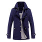 Men Jacket Coat Fashion Trench Coat Autumn Brand Casual Fit Overcoat Jacket Outerwear Male Jacket