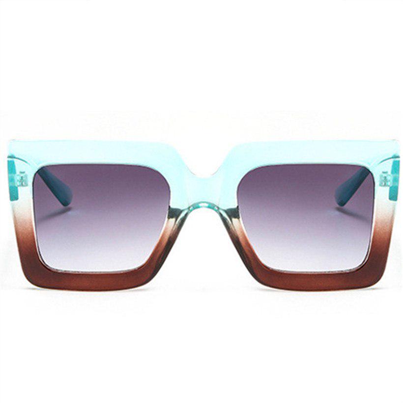 Oversized Sunglasses Women Big Frame Rectangle Sun Glasses Retro Brand Designer Fashion Gradient Sha