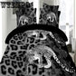 Four-piece 3D Printed Quilt Cover Simple Bedroom Bedding Soft Household Items Set