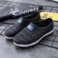 Summer Men's Beach Shoes Thick Bottom Non-slip Hollow Breathable Running Casual Shoes