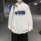 Spring and Autumn Hooded Sweater Men's Trend All-match Jacket Hong Kong Style Loose Jacket
