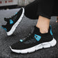 Men Sneakers Lightweight Fashion Casual Shoes Men Slip on Walking Socks Shoes Trainers Mesh Flat Homme Big Size