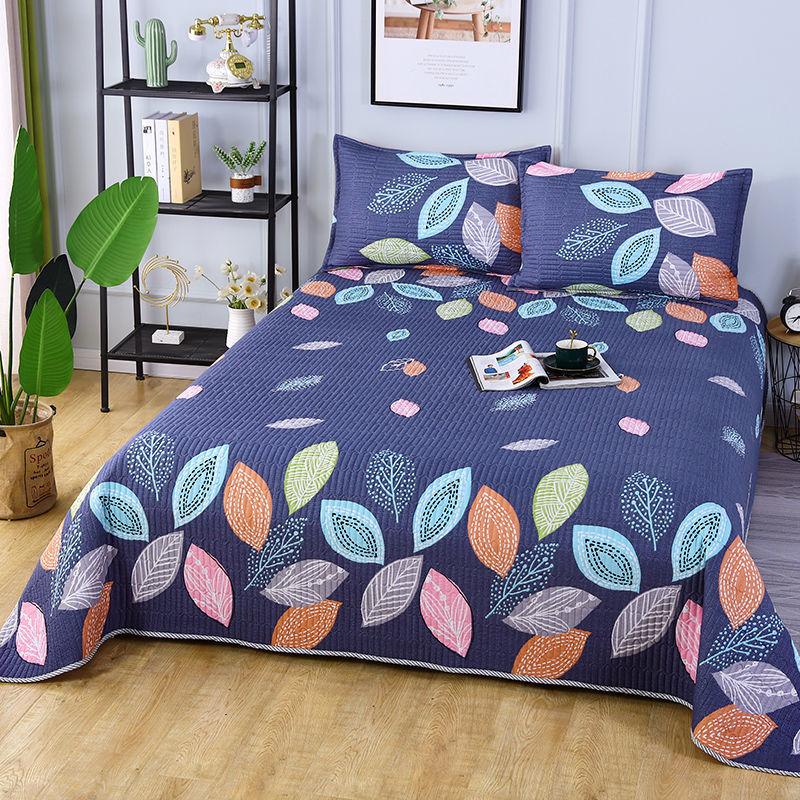 3pcs/set Thicken Blanket Pillow Cases 3 piece Set Four Seasons Bed Cover Tatami Mats Sheets Available Both Sides Twin Queen King Size