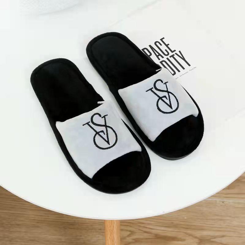 Couple Home Floor Cotton Slippers Home Non-slip Fur Slippers Ladies XL Slippers