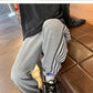 Women's Wide-leg Sports Pants Loose Foot Guard Pants Spring and Autumn Fried Street Design Sense Is Thin Pants Ins Tide