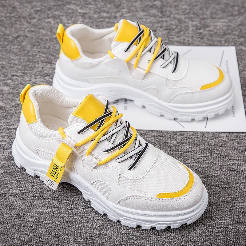Spring Men's Sneakers Korean Style Trendy Casual Men's Sneakers All-match Breathable Shoes