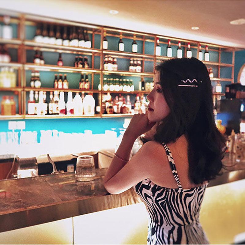 Four Seasons Dress Bottoming Zebra Pattern One-piece Short Skirt Female Slim Sexy Bag Hip Sling Was Thin Waist Skirt Female