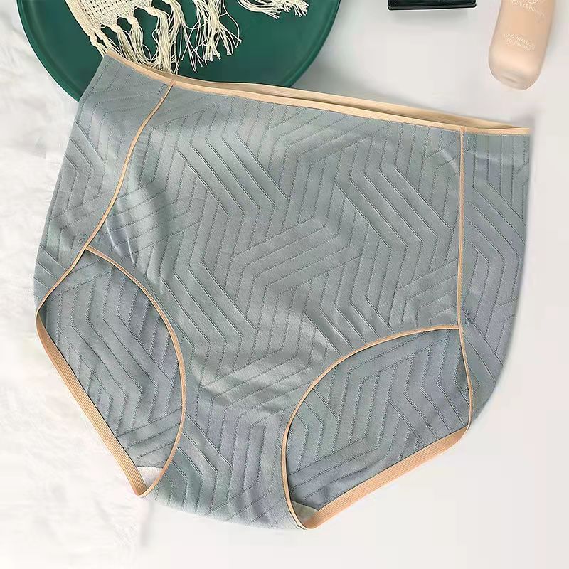 1/3PCS Pure Cotton Antibacterial Panties High Waist Seamless Adult Abdominal Hip Lift Sexy Plus Size Ladies Briefs Seamless Panties for Ladies