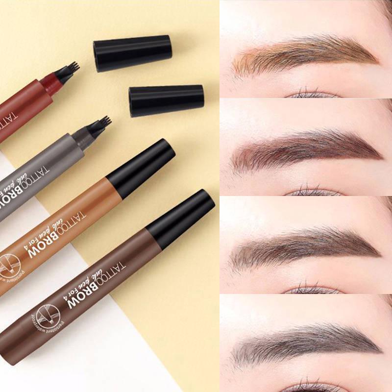 [Semi-permanent supernatural thrush artifact]Liquid eyebrow pencil waterproofsweatproof and durable