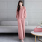 Wide-leg Pants Suit Women's 2021 Spring and Autumn Women's Women's Thin Two-piece Suit