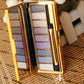 Eyeshadow Pencil Glitter Powder Waterproof Super 9 Grid Matte Pumpkin Earth Matte Eyeshadow  Palette