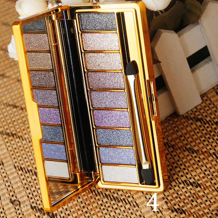 Eyeshadow Pencil Glitter Powder Waterproof Super 9 Grid Matte Pumpkin Earth Matte Eyeshadow  Palette