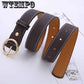 Fashion Classic buckle Ladies wide belt Women's high quality female casual leather belts for jeans