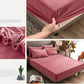3pcs/set Thick Coral Velvet Mattress Cover Crystal Velvet Bedspread Plus Velvet Flange Winter Warm Bed Cover