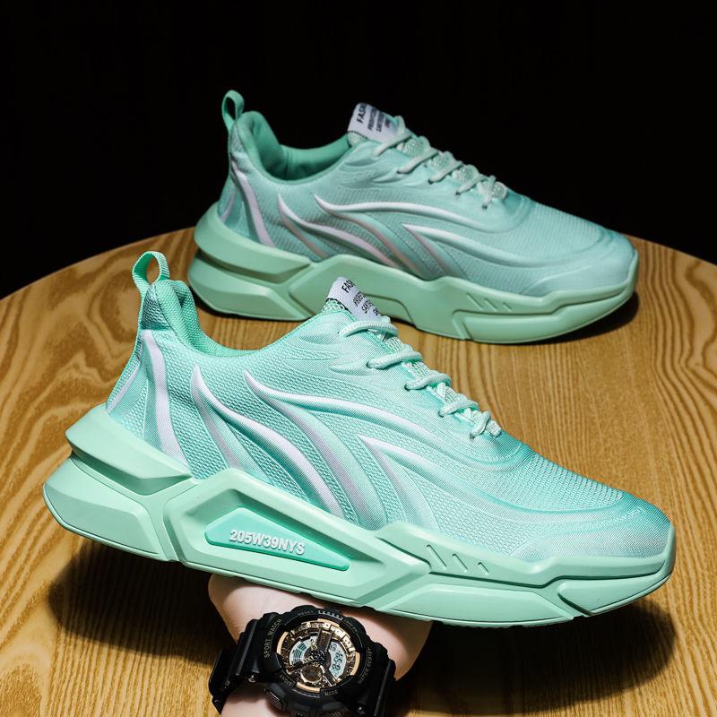 Fashion Ladies  All-match Casual Sports Shoes Spring and Summer Outdoor Running Breathable Clearance Shoes Thick-soled Height-increasing Shoes
