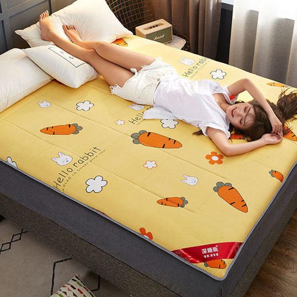 Household Thickened Sleeping Mat Student Dormitory Folding Soft Cushion Single Double Mattress