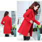 Women's Woolen Coat Female Mid-Long Jacket Women's Popular Woolen Coat Ladies Overcoat Plus Size 6XL