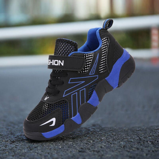 4-15 Years Old Boys' Sports Shoes Mesh Breathable Non-slip Shoes Children's Casual Shoes Lightweight Student Travel Shoes