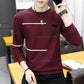 2019 Autumn Fashion Casual Sweater O-Neck Slim Fit Knitting Mens Sweaters Pullovers Men Pullover Men