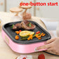 900W Electric Baking Pan Frying and Baking Machine Flat Bottom Frying Pan Kitchen Supplies for Family