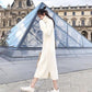 Fall/winter Turtleneck Pullover Skirt Over-the-knee Slim White Bottoming Skirt