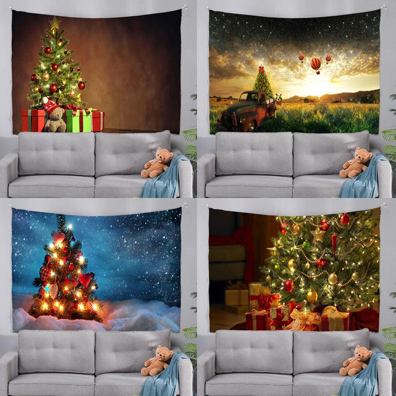 Christmas Tree Tapestry Bedroom Dormitory Wall Decoration Simple Wall Tapestry