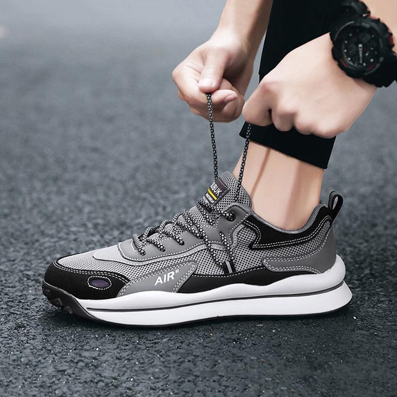 Summer Breathable Casual Shoes Korean Style Trendy Sail Men's Cloth Shoes All-match Bloggers Must Push Men's Sneakers