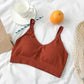 Beautiful Back Wrapped Chest Underwear with Chest Pad Vest Gathered Anti-glare Sleep Bra Without Steel Ring