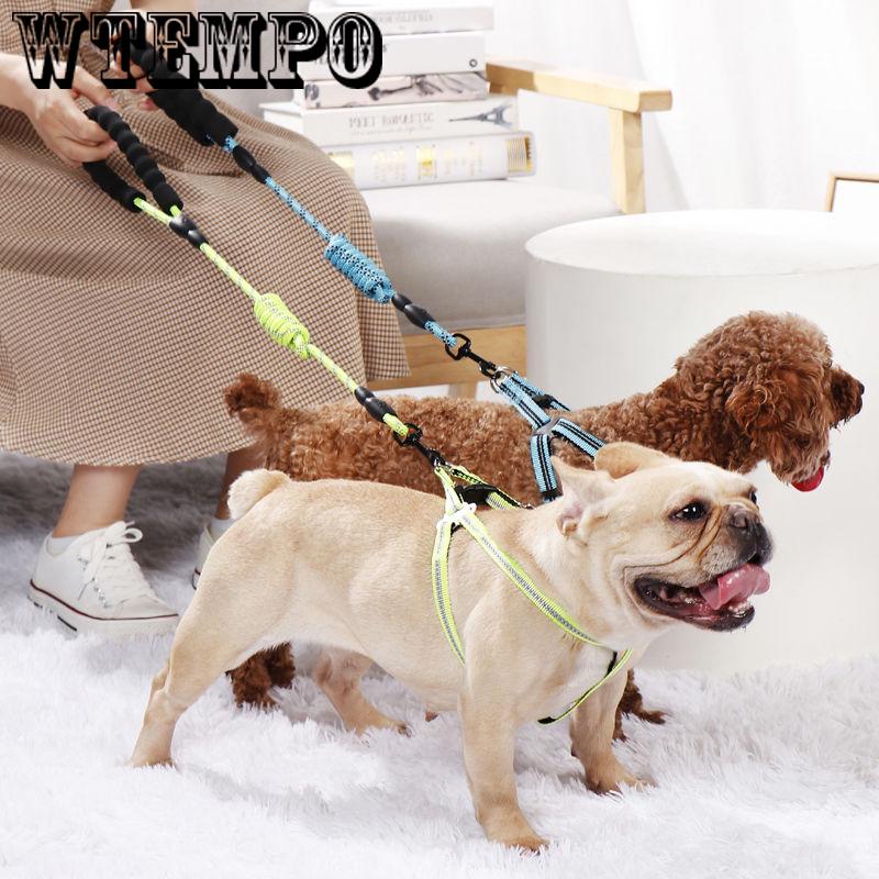 Dog leash dog leash dog chain small and medium dog collar Teddy hyena rope cat rope pet dog supplies