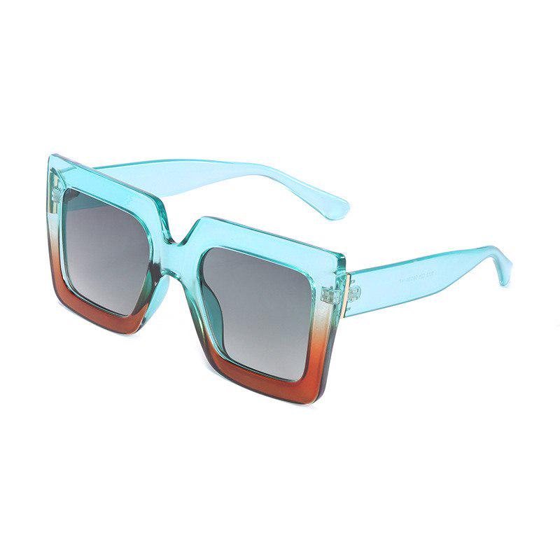 Fashion Square Sunglasses Women Brand Designer Oversized Sun Glasses Ladies UV400 For Female Big Fra
