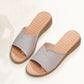 Fashion Slippers Women Summer Sandals Shoes Peep-toe Low Roman Sandals Ladies Flip Flops Slippers