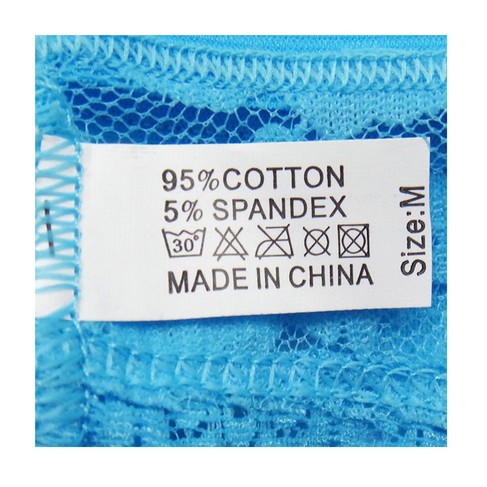 WTEMPO 6 Pcs/Lot Briefs Womens Transparent Panties Sexy Lace Thongs Lingerie